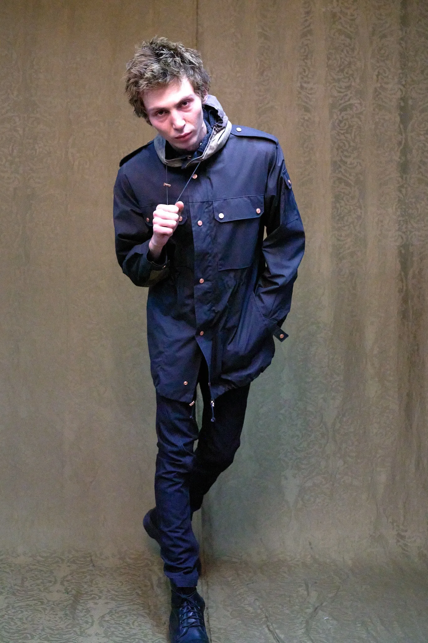 IMMORTAL Desert Parka Black / Camo Combo