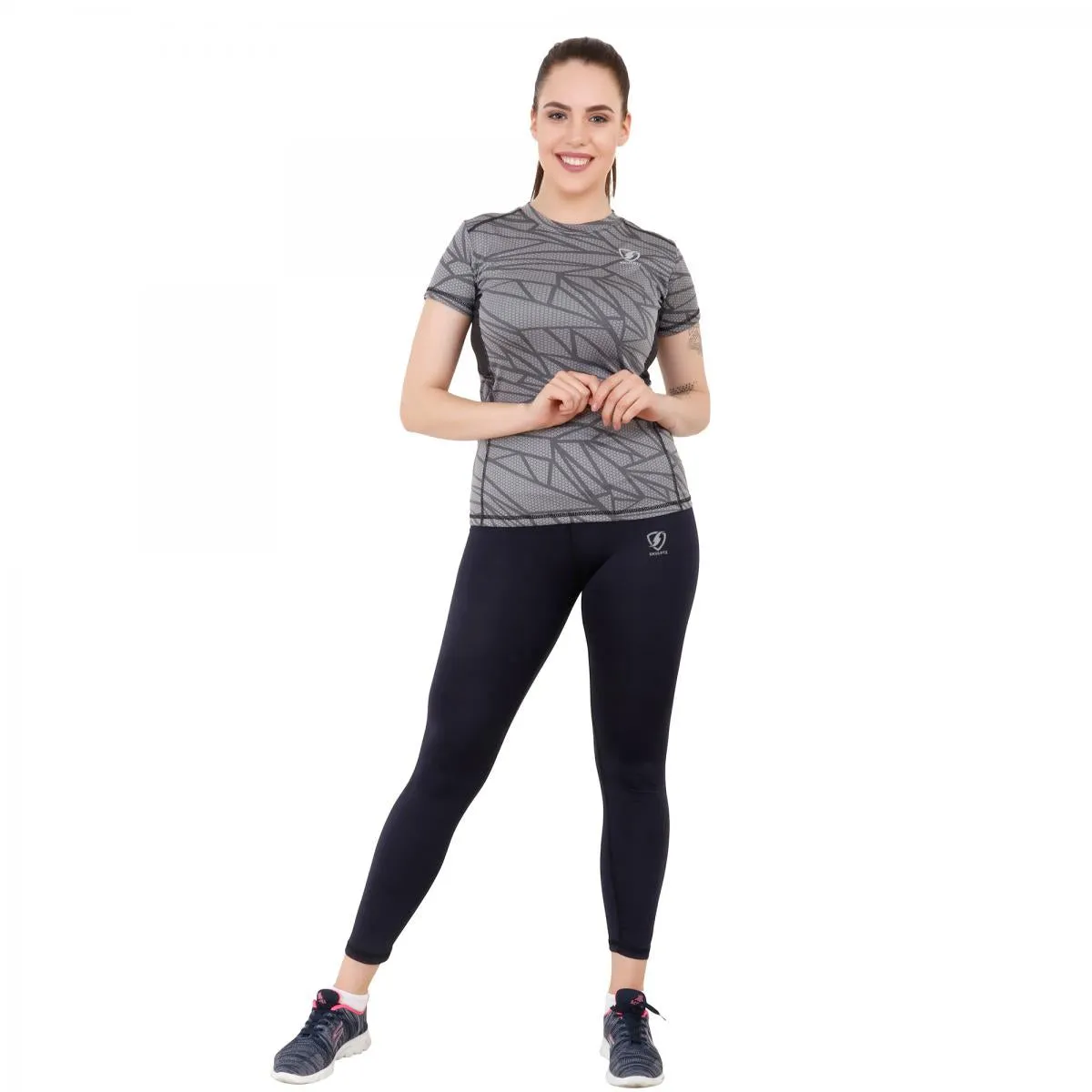 Womens Basic Tights Navy